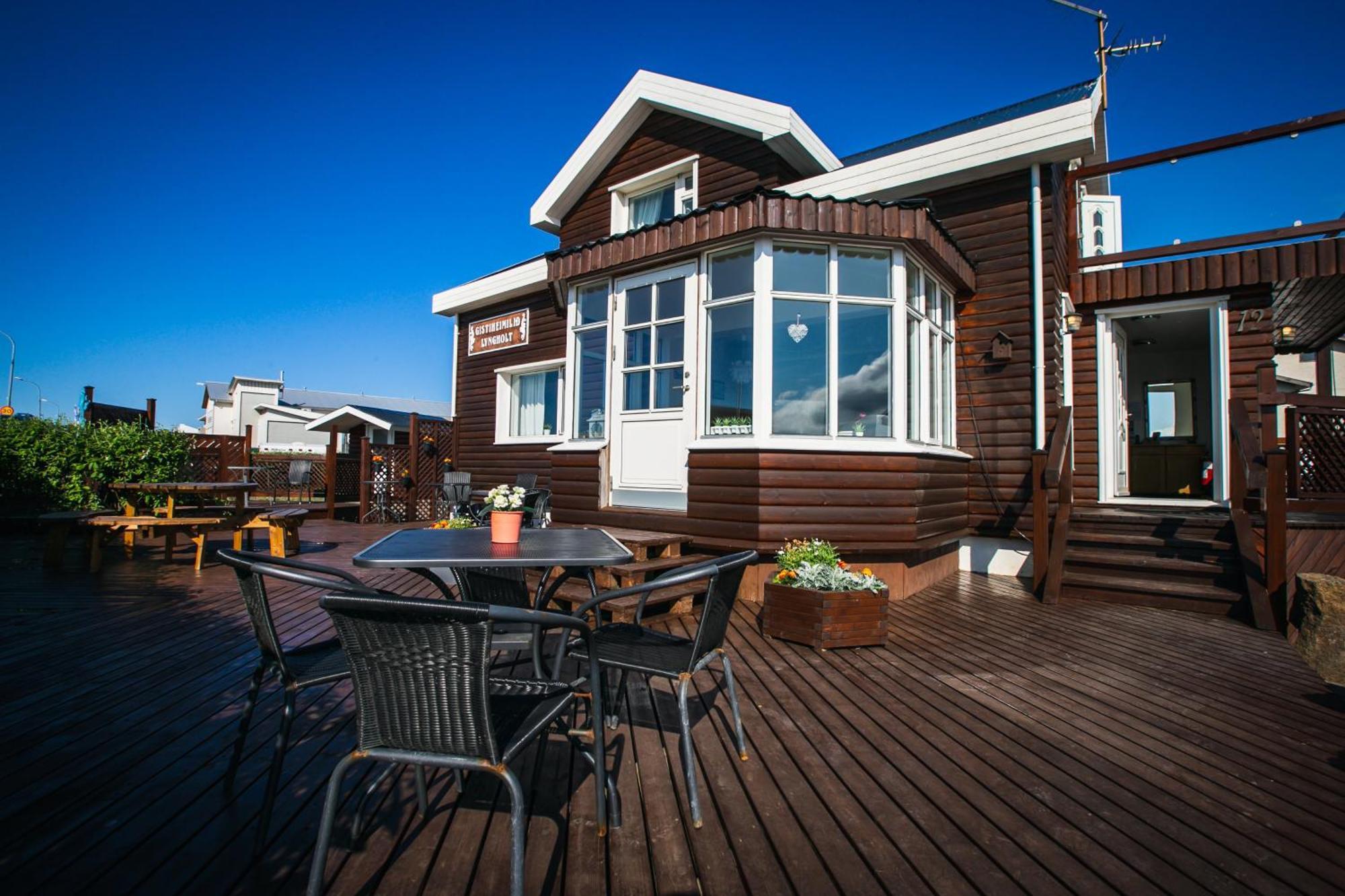 Guesthouse Lyngholt Þórshöfn Exterior foto